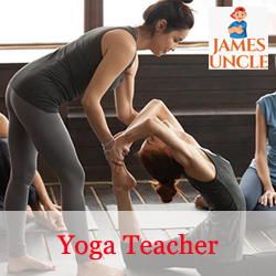 Yoga teacher Miss. Shiuli Mistri in Narendrapur